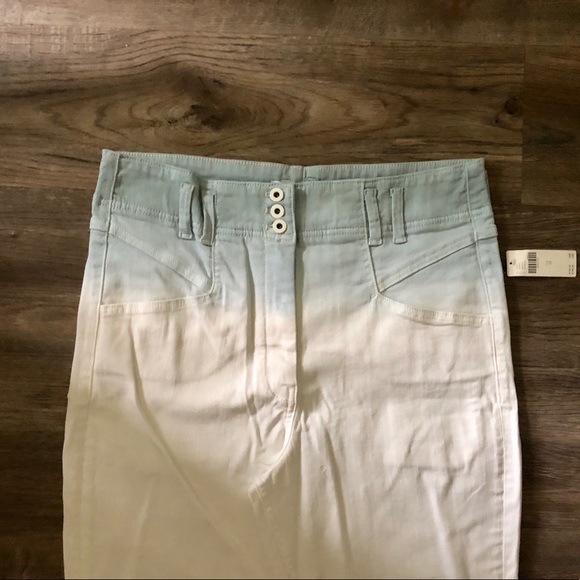 HP 🎉 NWT Anthro Pilcro High Rise Dip Dyed Slim Jeans - Picture 8 of 13